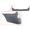 ACHTERBUMPER grijs lang chassis VITO