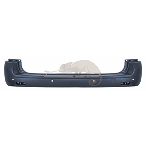 ACHTERBUMPER zwart PDC kort chassis