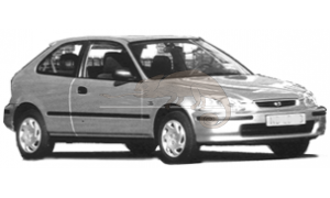 HONDA CIVIC 01/1996-02/1999 3 deurs Hatchback