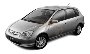 HONDA CIVIC 03/2001-10/2003 3/5 deurs Hatchback
