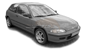 HONDA CIVIC 12/1991-12/1995 3 deurs Coupé
