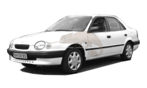 TOYOTA COROLLA 08/1997-09/1999