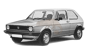 VOLKSWAGEN GOLF 1 10/1979-09/1983