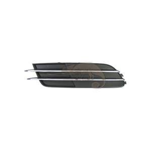 ZIJGRILLE zwart/chroom